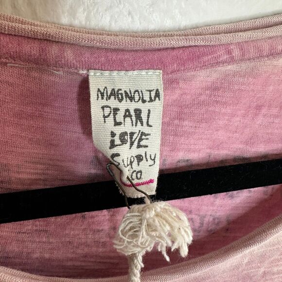 Magnolia Pearl Love Love Love Tee Purple Multi NWT - Picture 10 of 10